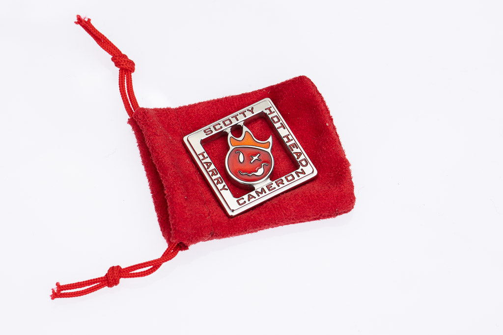 ラウンド用品・アクセサリー Scotty Cameron Hot Head Harry Marker Hot Head Harry Ball Marker – MY COLLECTORS CLUB